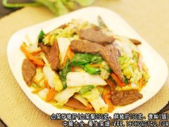 白菜炒猪肝的家常做法_白菜炒猪肝怎么做才好吃