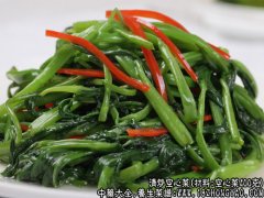清炒空心菜的家常做法_清炒空心菜怎么做才好吃