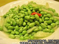 丝瓜炒毛豆的家常做法_丝瓜炒毛豆怎么做才好吃