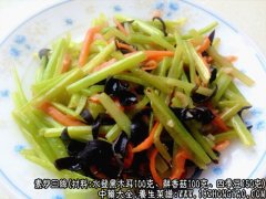 素炒三丝的家常做法_素炒三丝怎么做才好吃